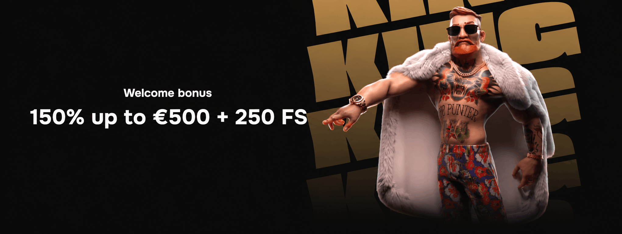 Mr Punter Casino login — main banner