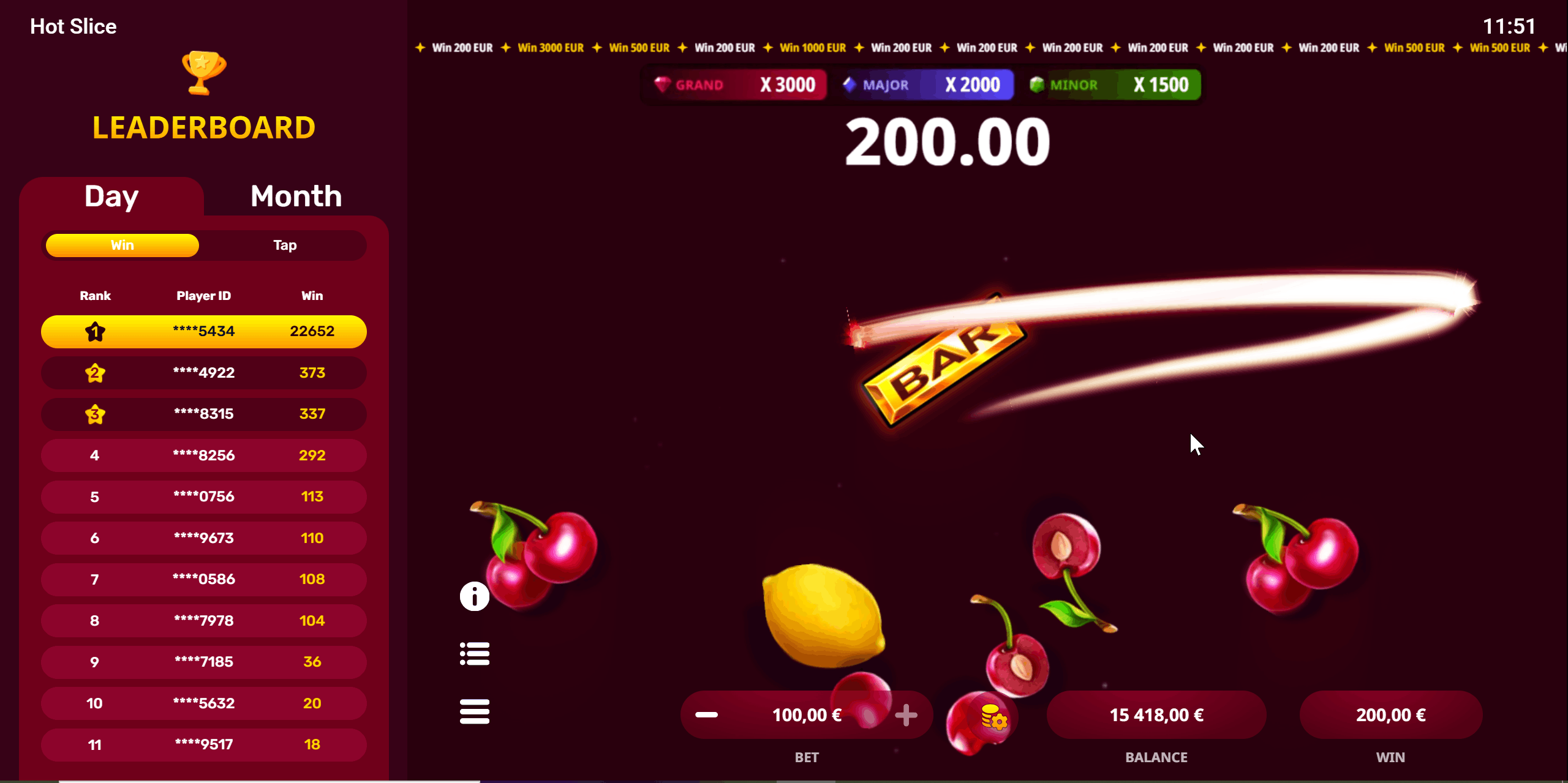 Hot Slice Slot — main hero banner at Mr Punter Casino