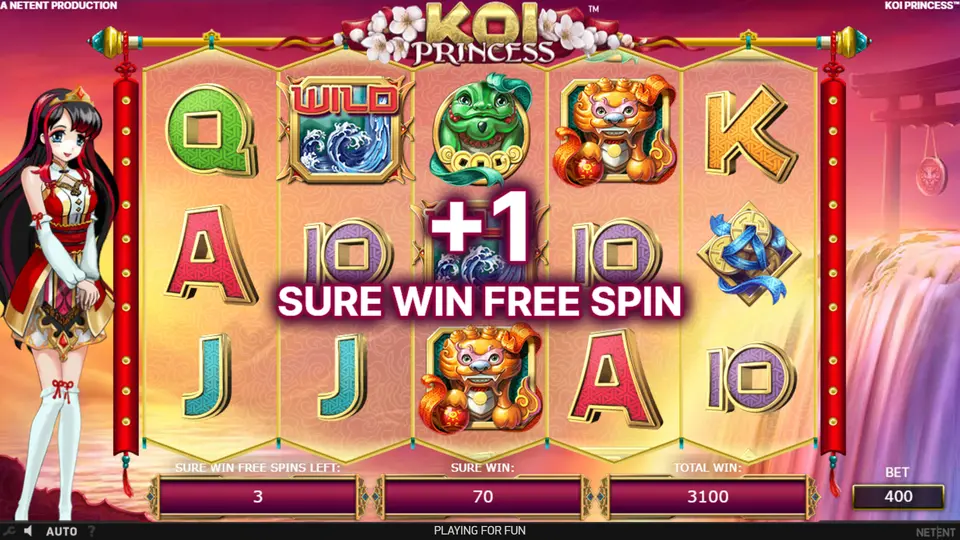 Koiprincess — main hero banner at Mr Punter Casino