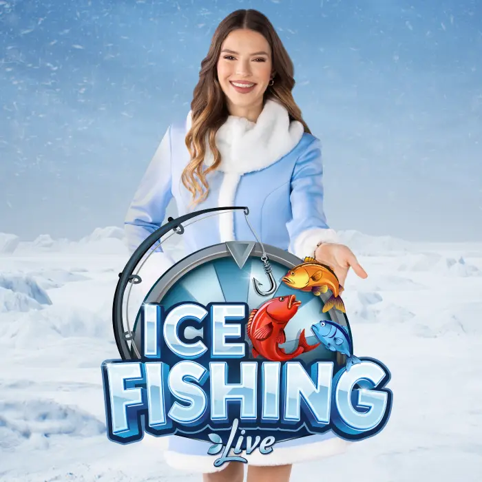 ICE Fishing live by Evolution at Mr Punter Casino